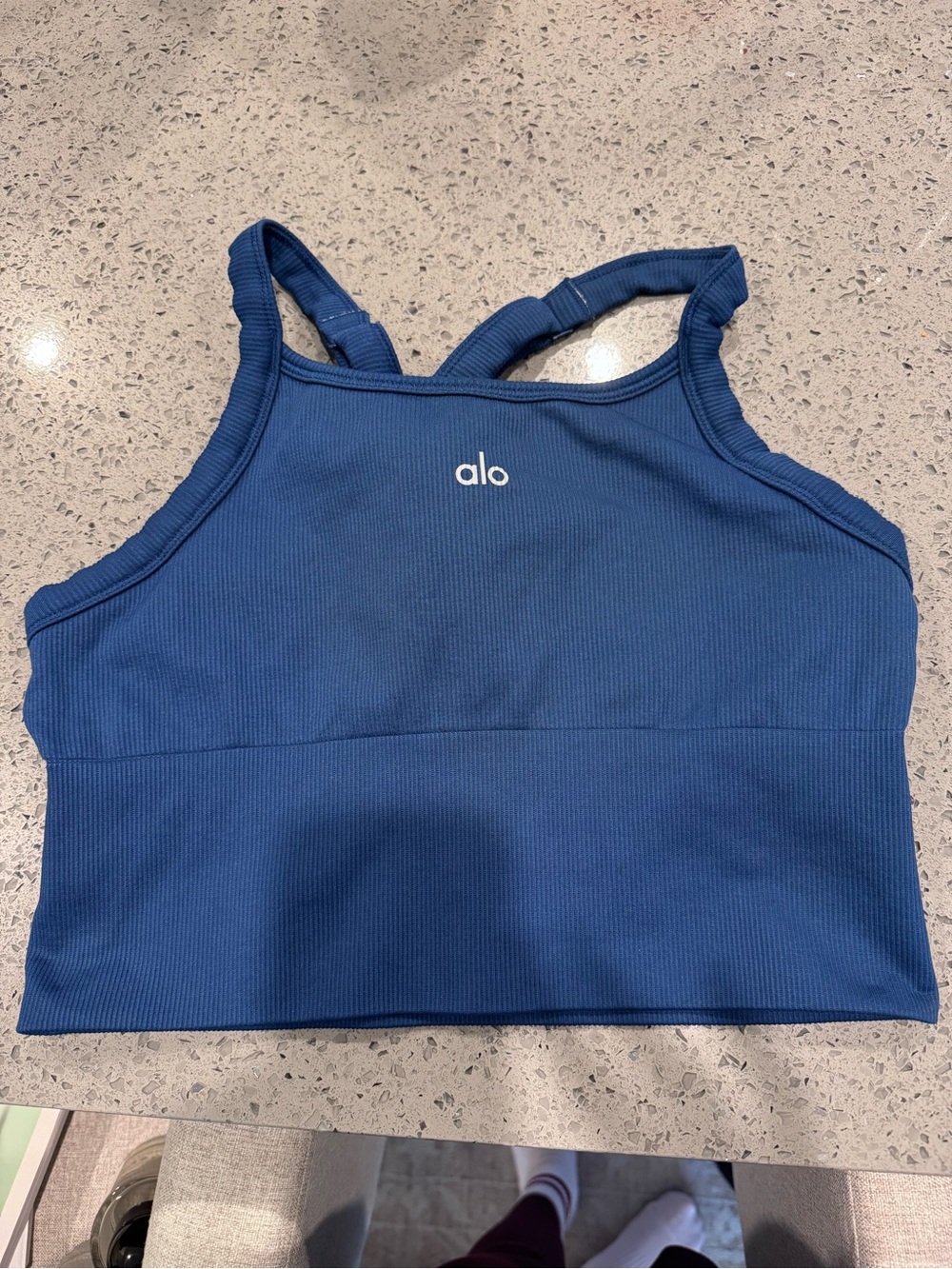 Alo ribbed sports bra M - Picture 2 of 3